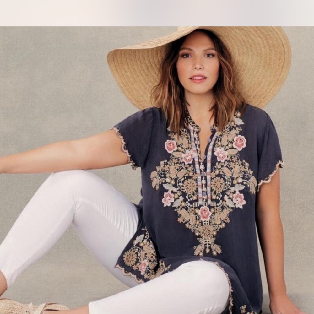 Johnny Was Tulum Women's Top size XL